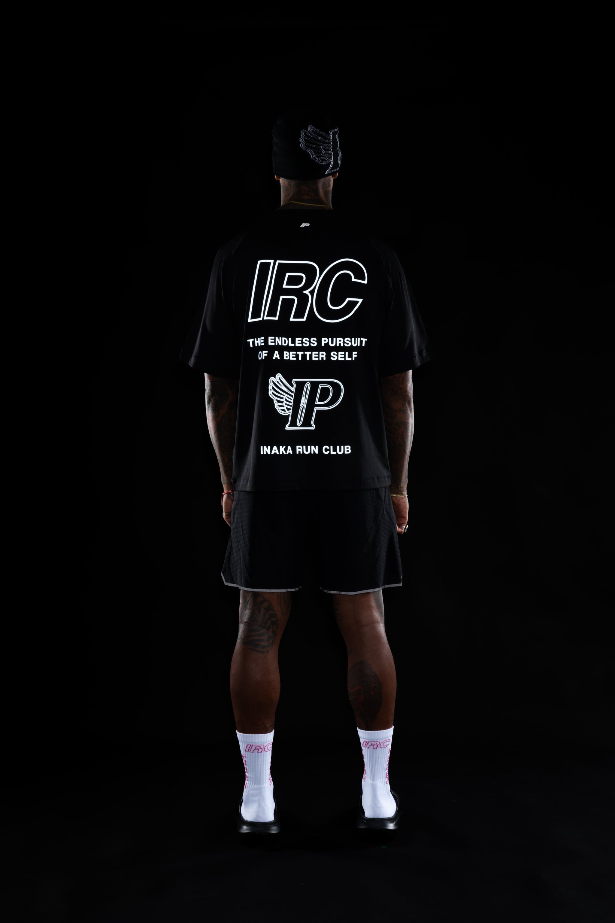 IRC TEAM TEE - BLACK