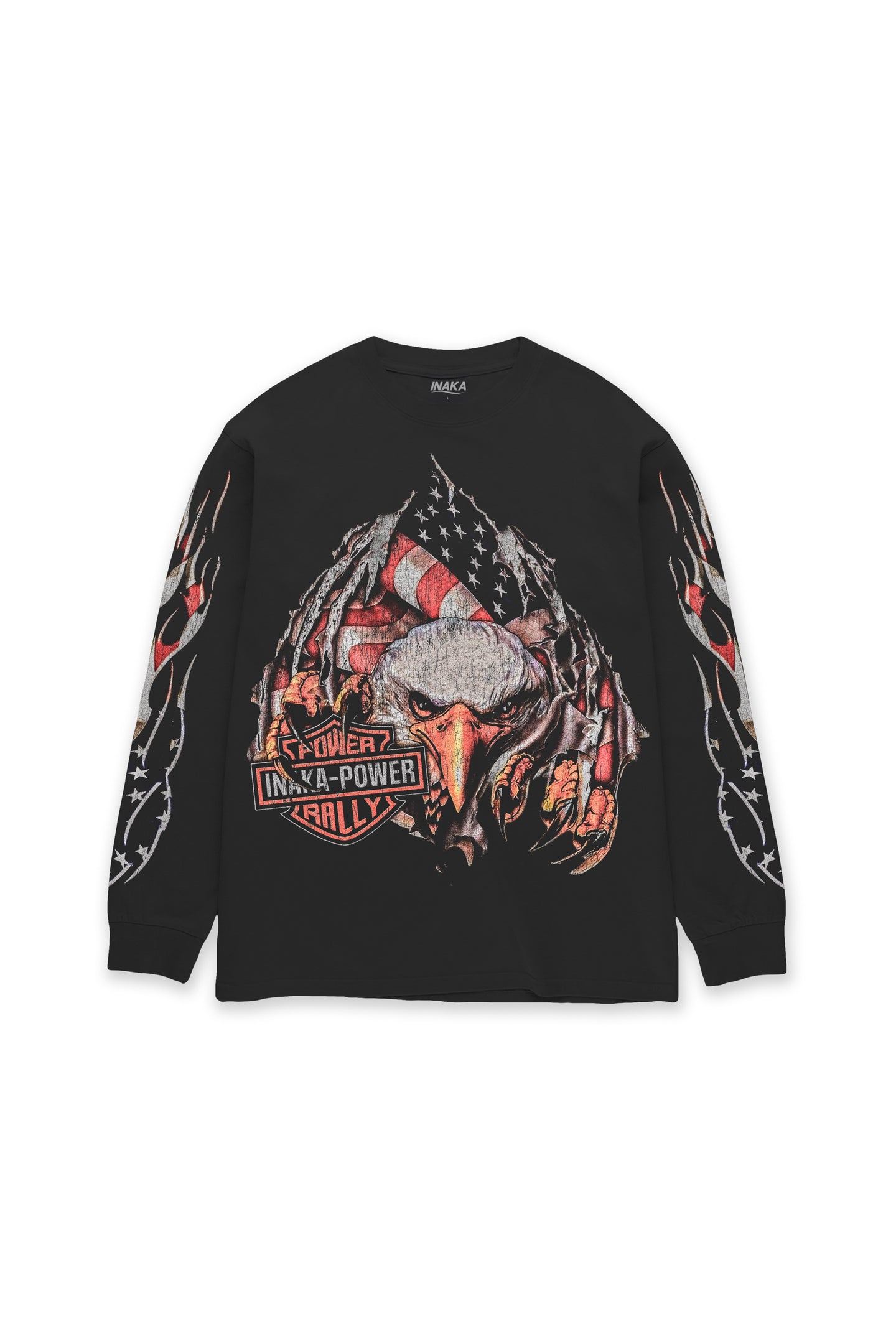 INAKA AMERICANA LONG SLEEVE - BLACK