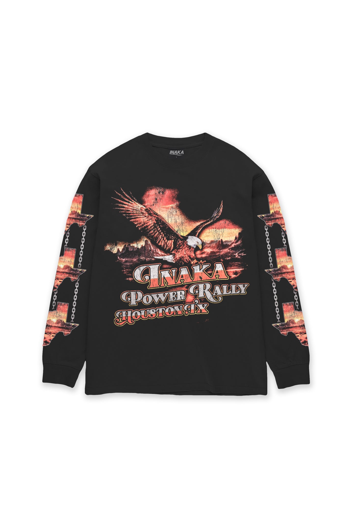 INAKA OUTLAWS LONG SLEEVE - BLACK