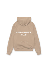 PERFORMANCE CLUB HOODIE - TAUPE