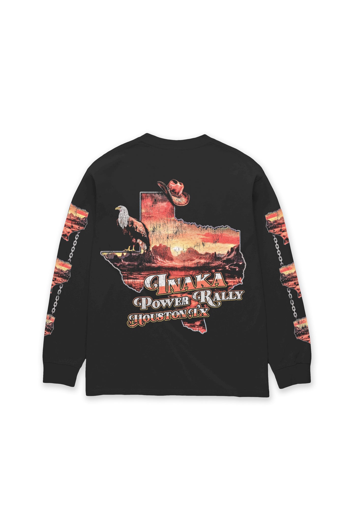 INAKA OUTLAWS LONG SLEEVE - BLACK