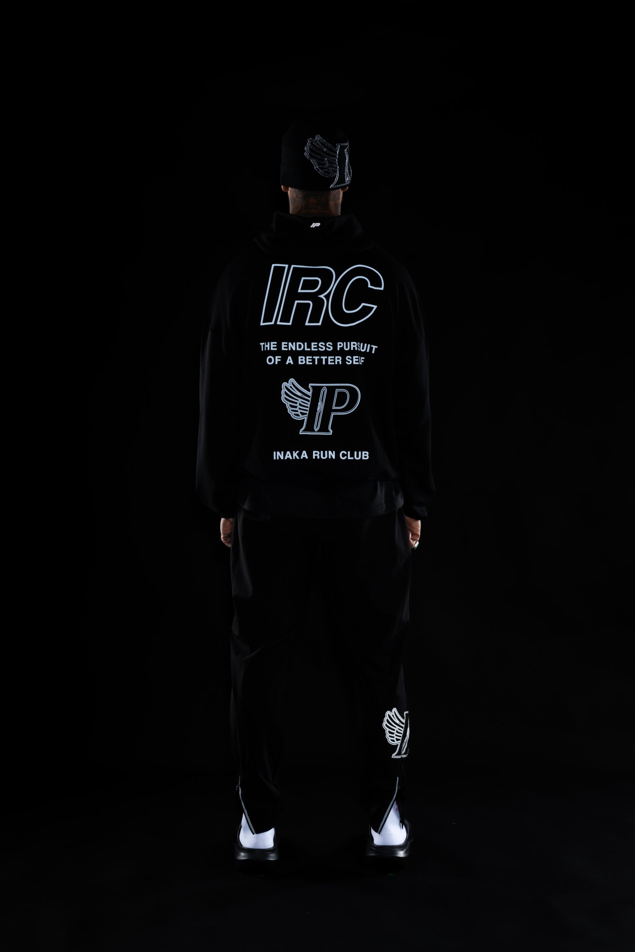 IRC TEAM HOODIE - BLACK