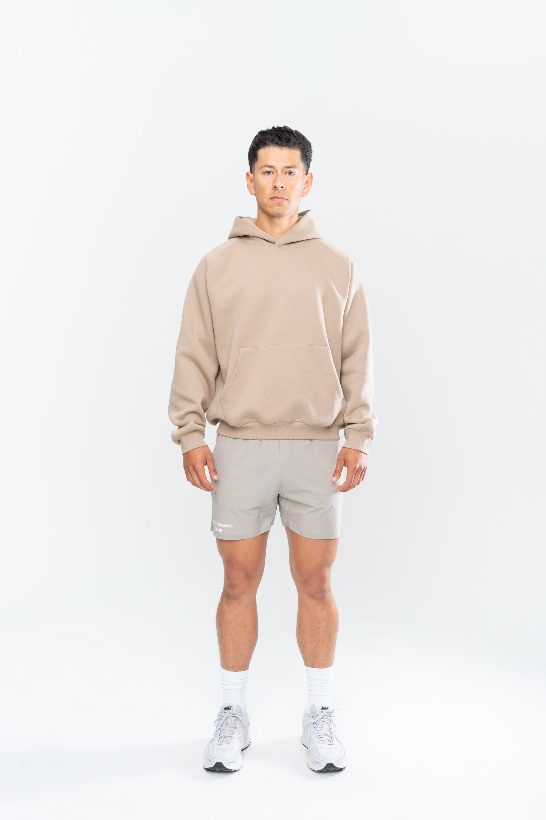 PERFORMANCE CLUB HOODIE - TAUPE