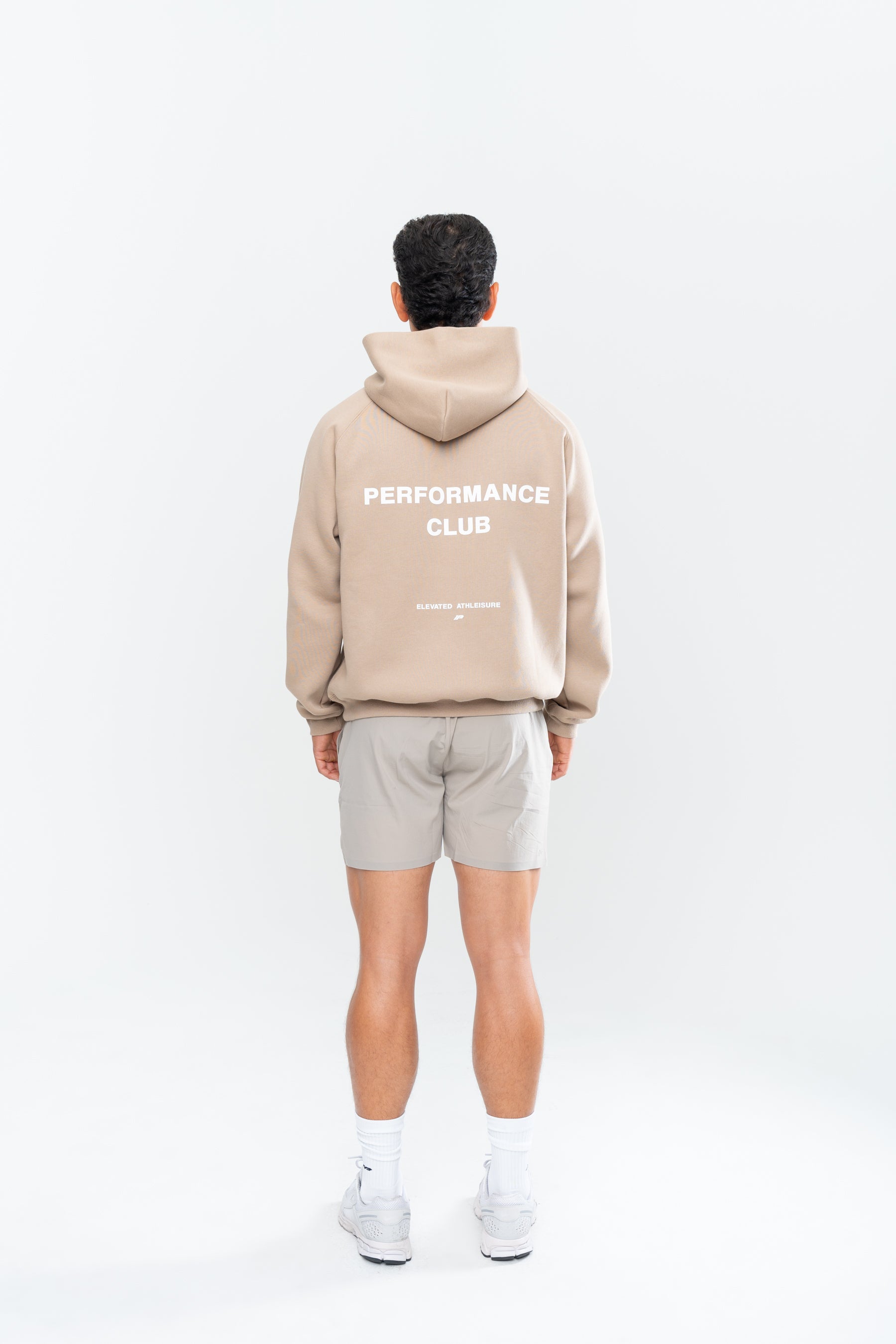 PERFORMANCE CLUB HOODIE - TAUPE