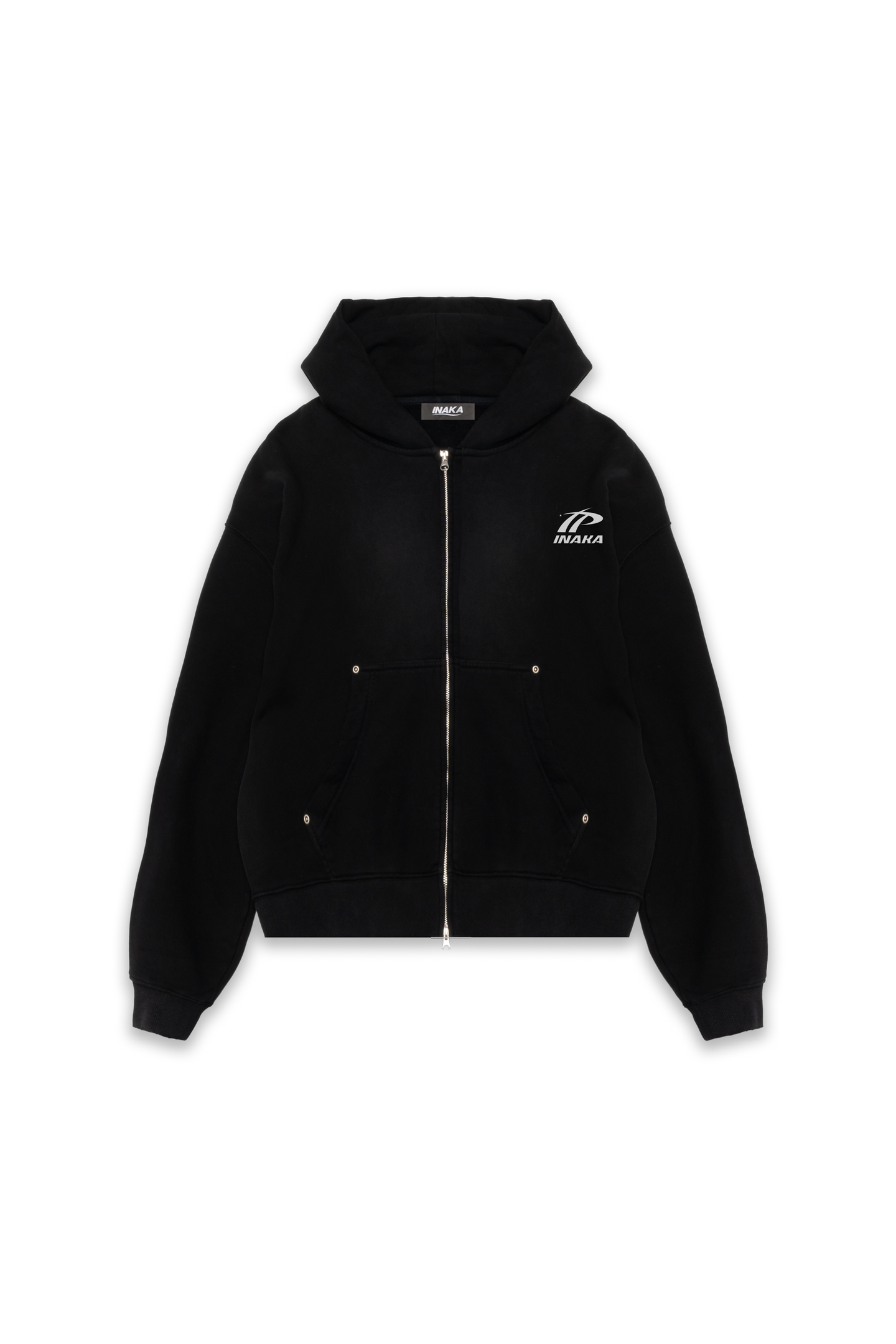 SPORTSWEAR DOUBLE ZIP HOODIE - VINTAGE BLACK