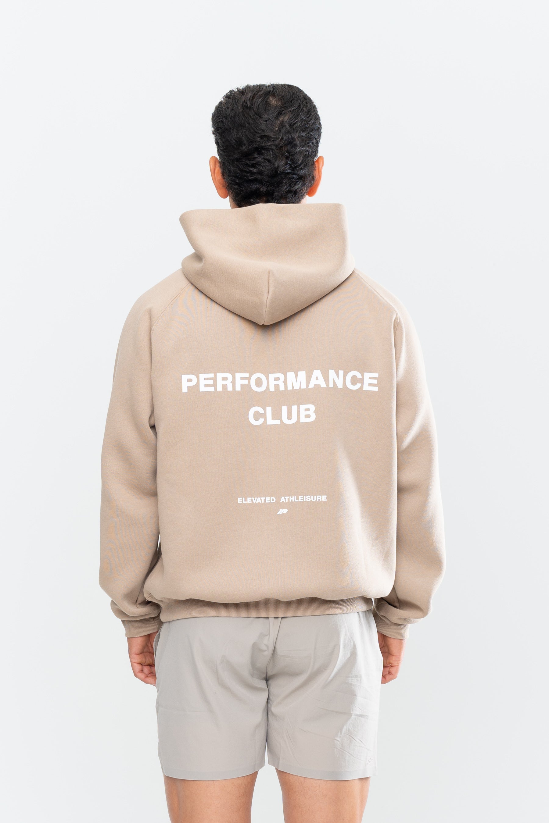 PERFORMANCE CLUB HOODIE - TAUPE