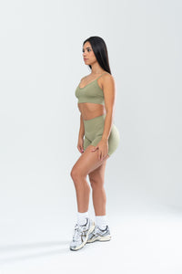 STELLA SEAMLESS BRA - OLIVE