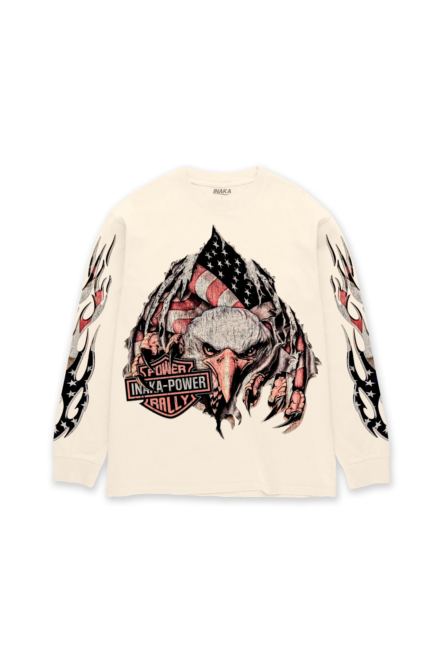 INAKA AMERICANA LONG SLEEVE - CREAM