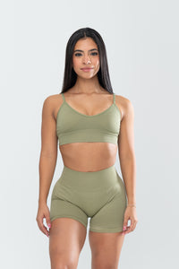 STELLA SEAMLESS BRA - OLIVE