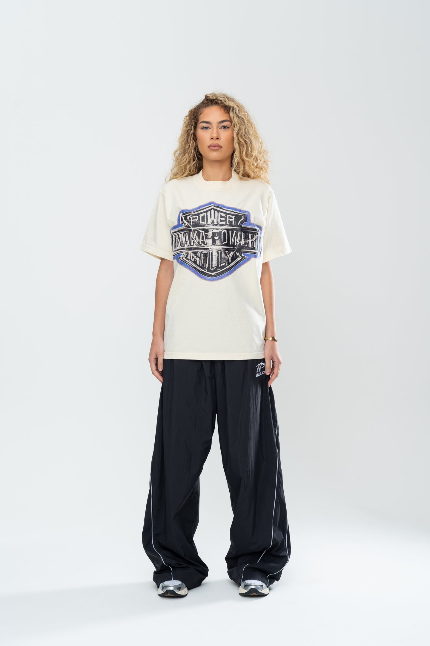 INAKA POWER RALLY TEE - CREAM