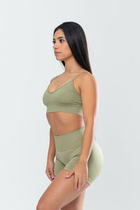 STELLA SEAMLESS BRA - OLIVE