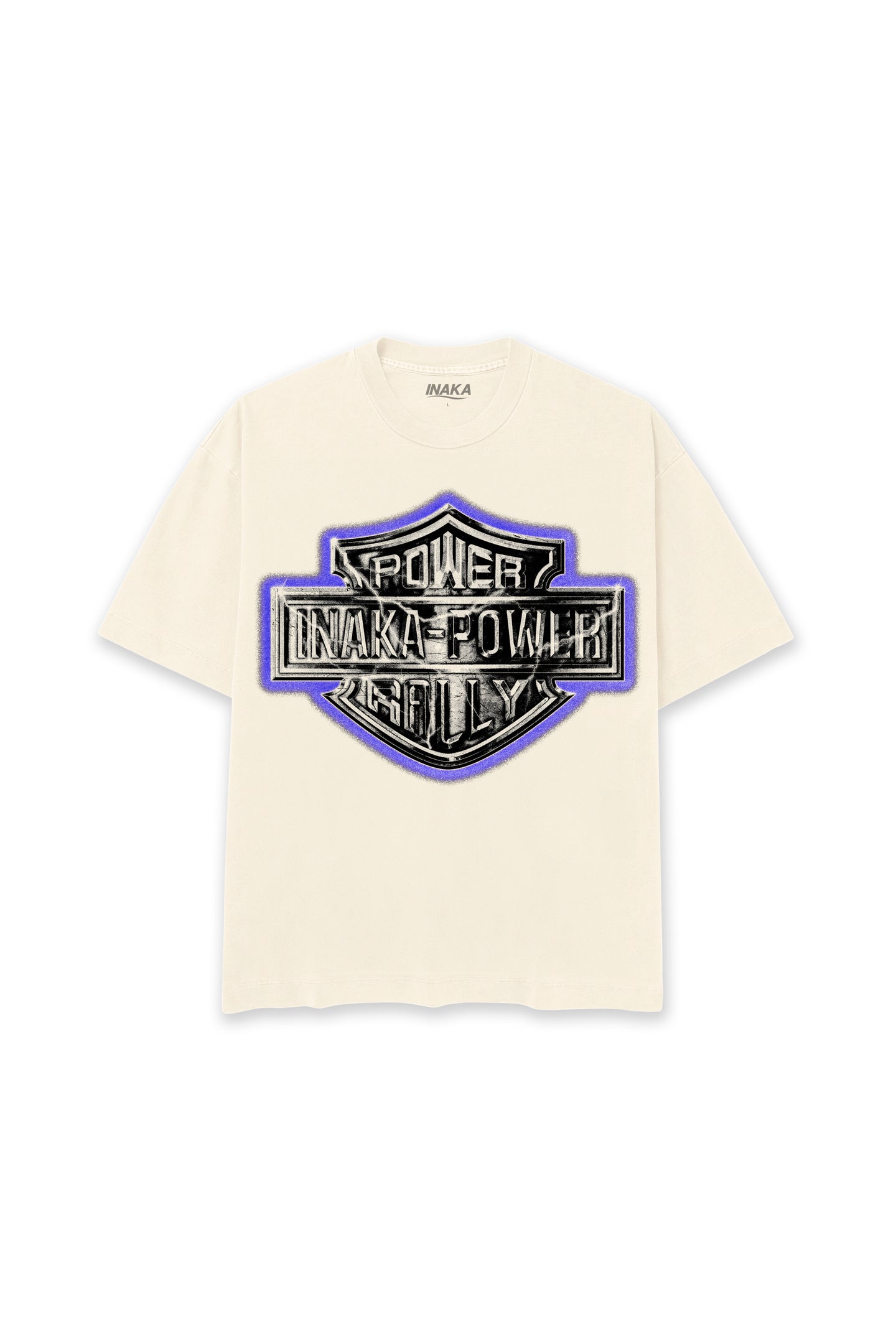 INAKA POWER RALLY TEE - CREAM