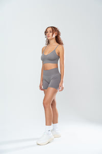 STELLA SEAMLESS BRA - STEEL