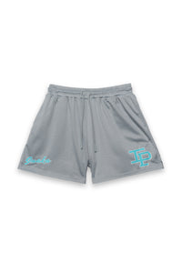 CLASSIC MESH SHORTS - ELECTRIC SILVER/BLUE