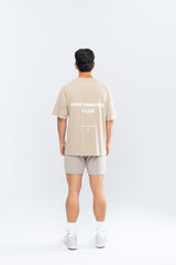 PERFORMANCE CLUB SHORTS - TAUPE