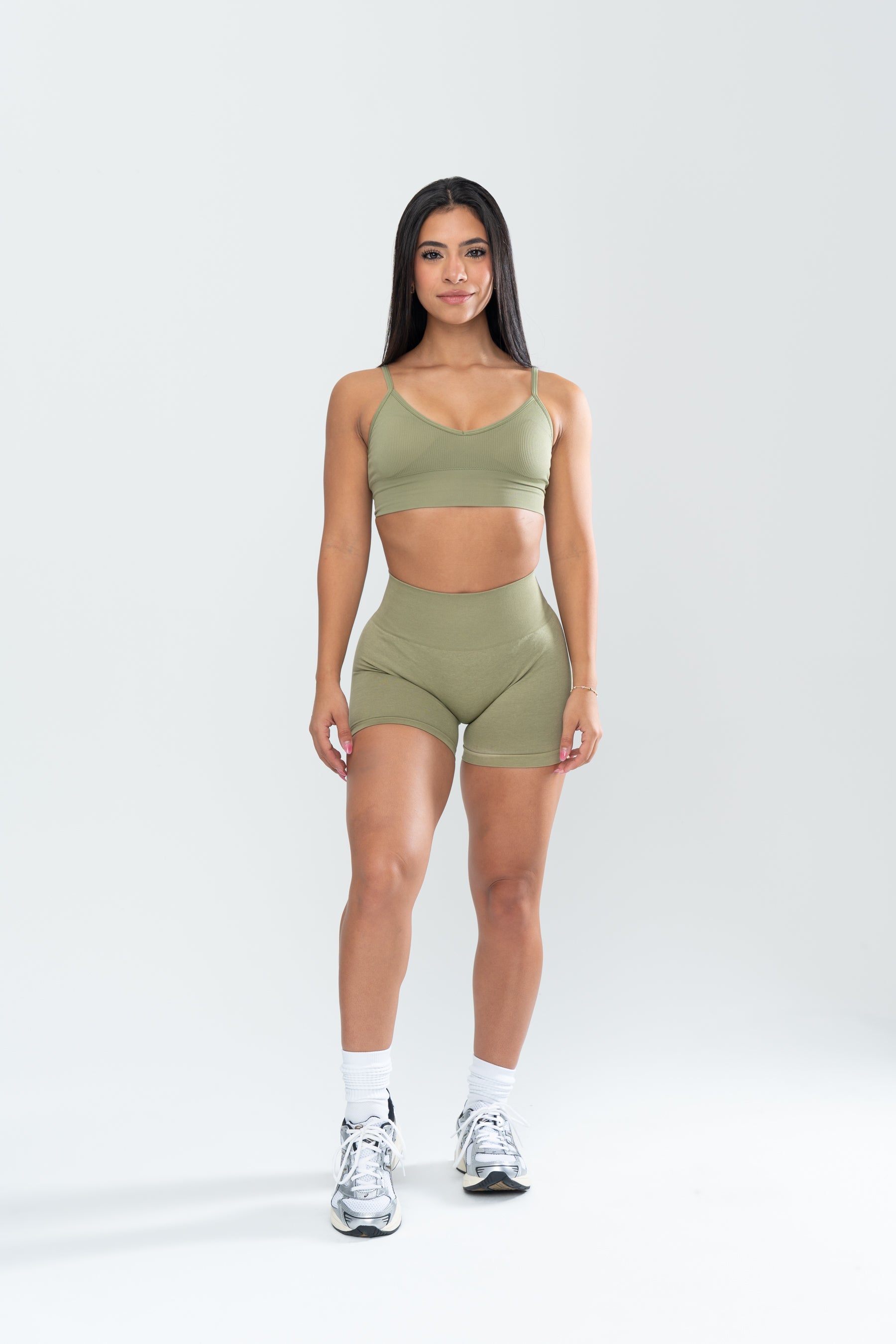 STELLA SEAMLESS BRA - OLIVE