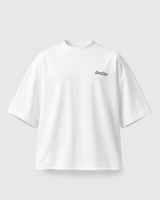 BASICS CROPPED TEE - WHITE