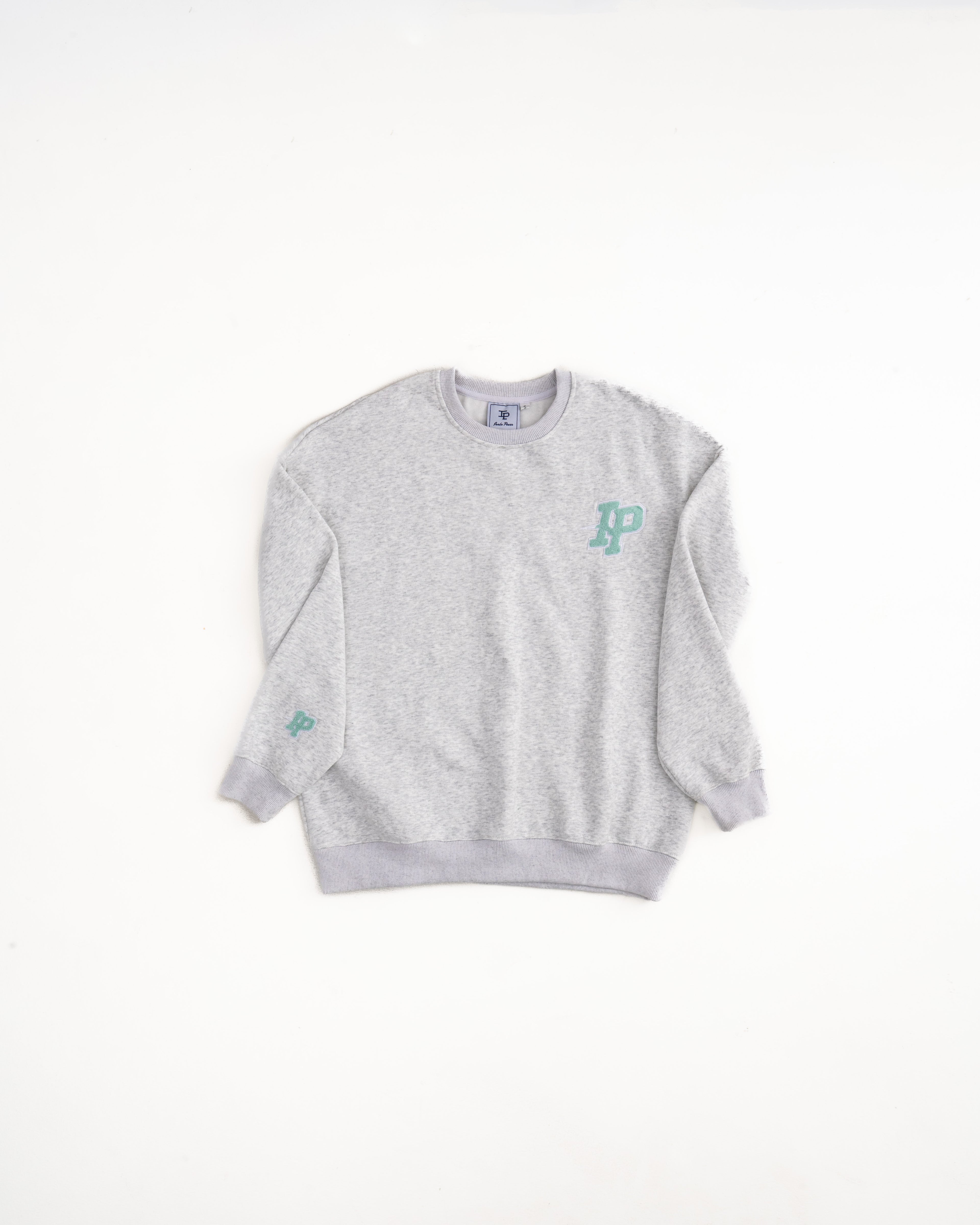Emblem Crewneck - Arctic Frost
